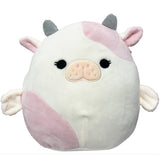 Squishmallow Official Kellytoy Collectible Sea Life Squad Squishy Soft Animals (Malia Pink Sea Cow, 8 Inch)