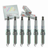 6 pc NGK Laser Iridium Spark Plugs compatible with Kia Sedona 3.3L 3.5L V6 2011-2018