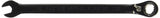 Black Chrome Combo Reversible Ratchet Wrench 7/32 - Spline
