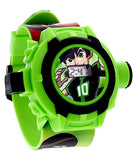 S S Traders Ben10 Projector Watch For Kids | 24 Image Projection Digital Wrist Watch | Cartoon Character Watch For Boys & Girls 