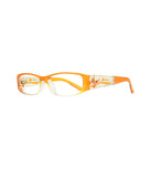 EYEBOGO Kaylee Fashion Reading Glasses for Women, Women's Ladies Classy Comfortable Readers (Gold, 1.25)