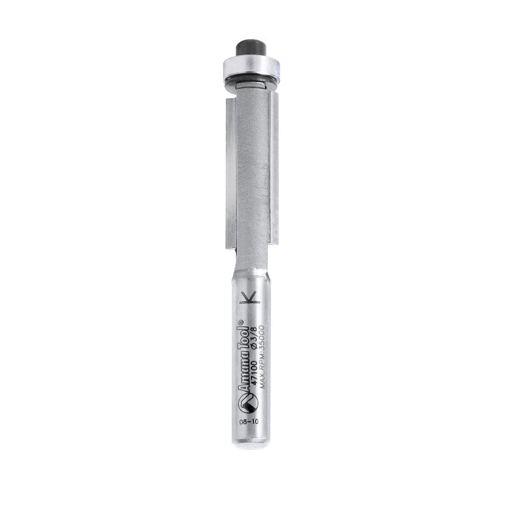 Amana Tool - 47100 Carbide Tipped Flush Trim 3/8 Dia x 1 4 Shank