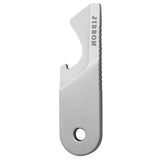 Jibbon Multifunctional EDC Keychain Multitool - Stainless Steel 5-in-1 Key Organiser Tool, Keyring Bottle Opener, Box Cutter - O