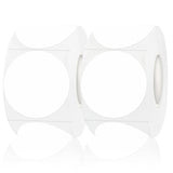 STARLIBOO Blank Dot Stickers, 1.5 inch Circle Stickers, 1000Pcs White Round Price Sticker, Writable White Sticker for Office, Ga