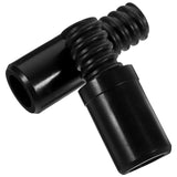 ETHZZLE 2pcs Threaded Tip Replacement for Extension Poles Broom Handle End Adapter Kit Plastic Handle Threaded End Repair Parts 