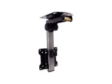 Monoprice 116122 Under Cabinet Tilt TV Wall Mount Bracket For TVs Up to 27in Max Weight 44lbs VESA Patterns Up to 100x100 Silv