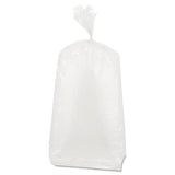Inteplast PB040212 1 qt Capacity, 12 Length x 4 Width x 2 Gusset, Food and Utility Poly Bag (Case of 1000)
