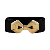 Redhorns Elastic Fabric Waist Belt For Women Dresses Bowknot Design Stretchy Ladies Belt For Saree Girls Jeans Free Size (Ld69