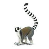 Safari Ltd. Ring-Tailed Lemur Figurine - Lifelike 4 Hand-Painted Wildlife Jungle Figure - Educational Toy for Boys, Girls & Kids