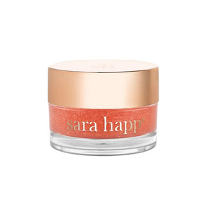 Sara Happ The Lip Scrub: Sparkling Peach Sugar Scrub for Dry Lips - Gently Exfoliate, Polish, and Revitalize Lips with Vitamin E