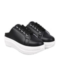 Shoetopia Women'S Slip-On Sneakers | Light Weight & Comfortable With Cushioned Footbed | Stylish Shoe Sneakers For Women Black-Eu41,Black,8,B0BT1YFFYX