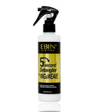 EBIN NEW YORK Wig Spray Detangler - 5 Second Argan Oil Wig Detangler 8.5 oz Lightweight Conditioning Spray for Synthetic and Hum