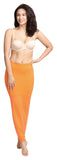 Zivame All Day Flared Mermaid Saree Shapewear for Women - Orange