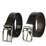 Zevora Men Pack Of 2 Reversible Belt