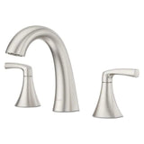 Pfister Rancho Spot Defense Brushed Nickel Widespread Faucet w/ Drain