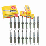 16 pc NGK Standard Spark Plugs compatible with Dodge Charger 5.7L V8 2009-2017