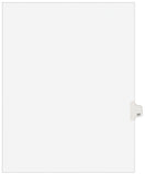 Avery Legal Dividers, Premium Individual Tab Titles, Letter Size, Side Tabs, 17, Pack of 25 (01017)