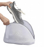 VENDIFY Shoe Washing Machine Bag for Washer & Dryer Reusable 360 Deep Cleaning Laundry Bag with Side Zipper Durable Polyester Sh