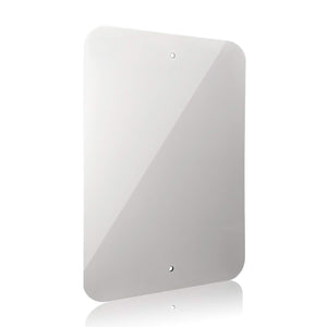 12 X 18 Metal Sign Blank - White Aluminum - .040 (5)