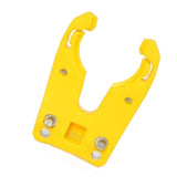 ATORSE ISO30 Tool Holder Clamp Cradle Fork Claw CNC Machines ISO30 Cradle Fork Claw Yellow