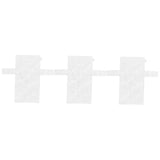 IWOWHERO 3pcs Plastic Mesh Canvas for DIY Projects Creative Sewing Pads for Embroidery MultiFunctional Crafting Material Smooth