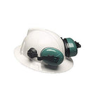 MSA Safety 10034487 HatMounted Ear Muff, 25dB, Gray/Green