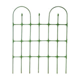Trendivibe Garden Trellis For Climbing Plants Outdoor Stands For Flowers Raised Bed Pea Green