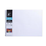 Art Story, Paintable Canvas Pad A3 15 Sheets | Wiro Bound 230GSM