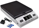 ACCUTECK Allin1 Series W825050bs APt 50 Digital Shipping Postal Scale with Ac Adapter, Silver
