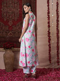 Gosriki Women'S Rayon Viscose Anarkali Printed Kurta With Pant (Thomas Pista-Vks01-Gs_Xxl_Pista_Xx-Large),Pista,2,B0DV4CL4G9
