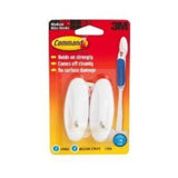 3M 17068 Wire Hooks With Strips (2 Packs of 2 Hooks)