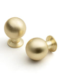 Brushed Gold Cabinet Knobs Classic Vintage Retro Drawer Knobs Kitchen Cupboard Bathroom Dresser Cabinet Hardware Handles Zinc Al