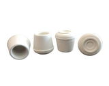 Shepherd Hardware 9223 11/4Inch Inside Diameter Rubber Leg Tips, 2Pack, White