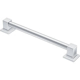 Moen YG8812CH Bathroom Safety 12Inch Stainless Steel Modern Bathroom Grab Bar, Chrome
