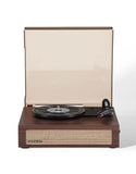 Crosley CR6042A-WA Scout 3-Speed Bluetooth Turntable with Built-in Speakers, Walnut