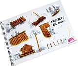 Aone India Sketch Drawing Book (42cm X30cmX 3cm) A3