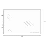 11x17 Tabloid Lamination Pouch, 11.25 x 17.25 Inches, Pack of 50, Clear (553607)