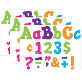 Multi Bright Sassy Solids 5 Letters, 238 Characters Per Pack, 3 Packs
