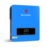 SUMRY Solar Inverter Charger, 3600W DC 24V to AC 110V Hybrid Voltage Converter with 120A MPPT Charge Controller, Pure Sine Wave 