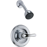 Delta Faucet Classic 13 Series SingleFunction Shower Trim Kit with SingleSpray TouchClean Shower Head, Chrome T13220 (Valve N