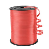 KMER LIFE Red Crimped Curling Ribbon, 1/5 Wide x 500 Yards Christmas Curling Ribbons for Gift Wrapping, Party Decoration, Balloo