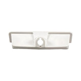 Brixwell Operator Cover for Entrygard Window Operators - 1-1/8 Height, 5-7/32 Length, Sill Mounted,White Finish, Plastic Materia