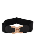 Rai Sahab Women Red Casual Embellished Stretchable Belt(5581Ia)