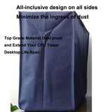 ALHBEJT 3 Pieces Computer Dust Cover Monitor + Keyboard+ Computer Host Pc Dust Proof Computer Covers Case Computer Dust Cover fo
