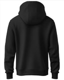 Adro Men'S Cotton Neck Hooded Sweatshirt (H20-M-Byo-Bl_Black_S)