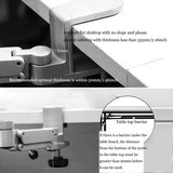 Ergonomic Arm Support for Desk Office Rotating Mouse Arm Rest Mouse Pad Clamp-On Desk Hand Rest for Computer Table Arm Support M
