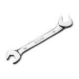 Capri Tools 14 mm Angle Open End Wrench, 30 and 60 angles, Metric