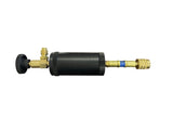 Mastercool 82375 Standard Oil and Dye Injector for R134a A/C Systems - 2 oz Heavy-Duty Canister - 1/2Acme-M x 1/2Acme-F 