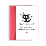 Missonemi Funny Retirement Card for Woman Men, Cute Going Away Card for Him Her, Lovely Leaving Card for Coworker Boss Bestie Fr