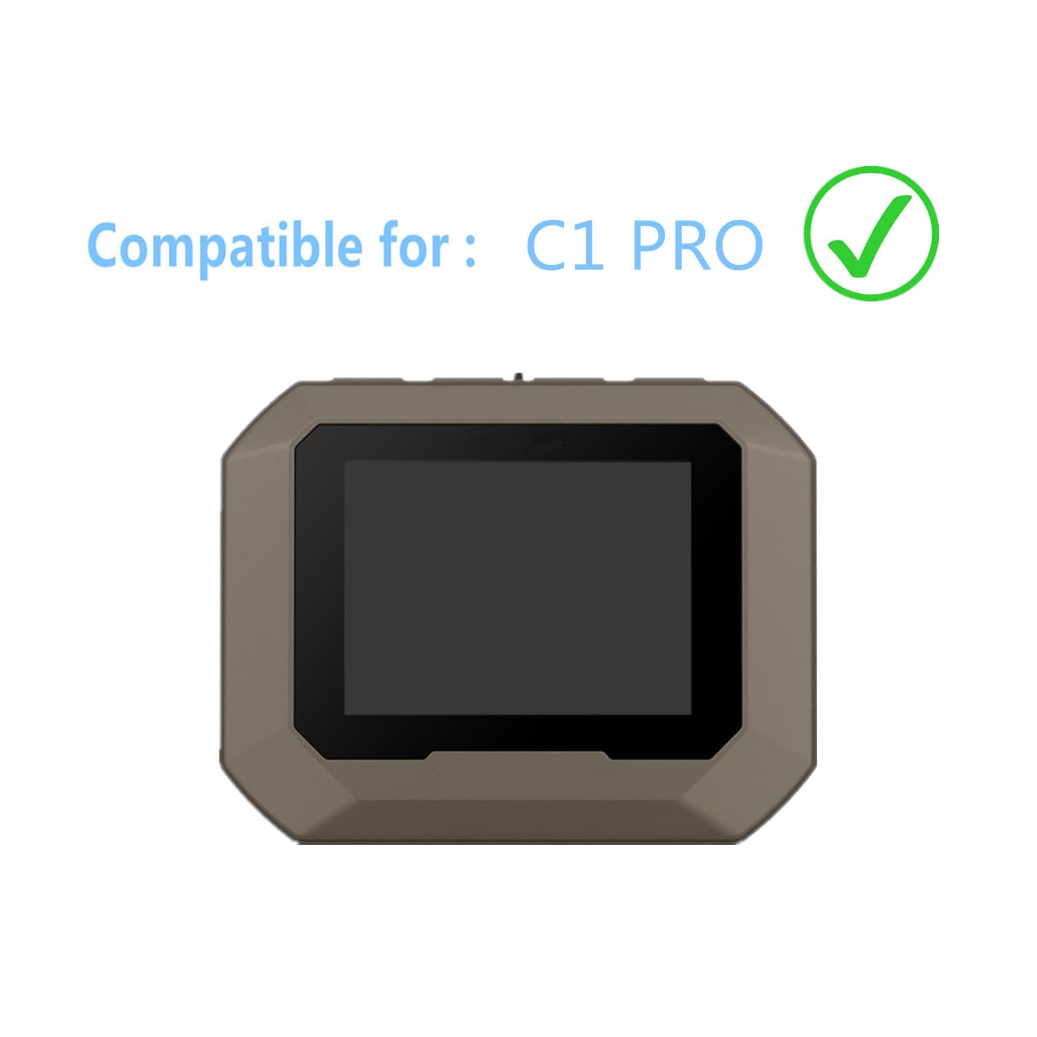 Aemus Screen Protector Compatible for Garmin Xero C1 Pro Chronograph (6 Pack) HD PET Protector Film